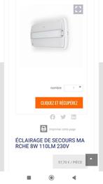 Éclairage de secours neuf, Bricolage & Construction, Enlèvement, Neuf, Lampe