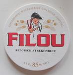 Bierviltjes Filou speciaalbier, Verzamelen, Biermerken, Ophalen of Verzenden, Nieuw, Viltje(s)