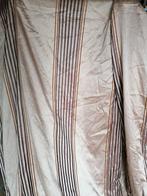 kamerbreed en kamerhoogte gordijn 6,25 meter, Huis en Inrichting, Ophalen, Zo goed als nieuw, Bruin, 200 cm of meer