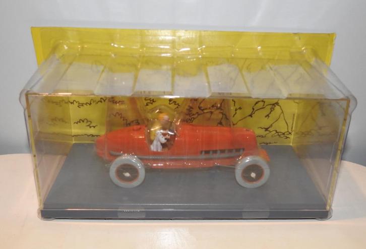 Voiture de collection Tintin -Le Bolide rouge (Echelle 1:24), Verzamelen, Stripfiguren, Nieuw, Beeldje of Figuurtje, Kuifje, Ophalen of Verzenden