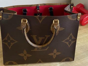Louis Vuitton OnTheGo MM, Handtassen en Accessoires, Ophalen of Verzenden, Zo goed als nieuw, Handtas
