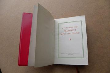 Édition Originale Rare - Le Petit Livre Rouge de Mao (1966)