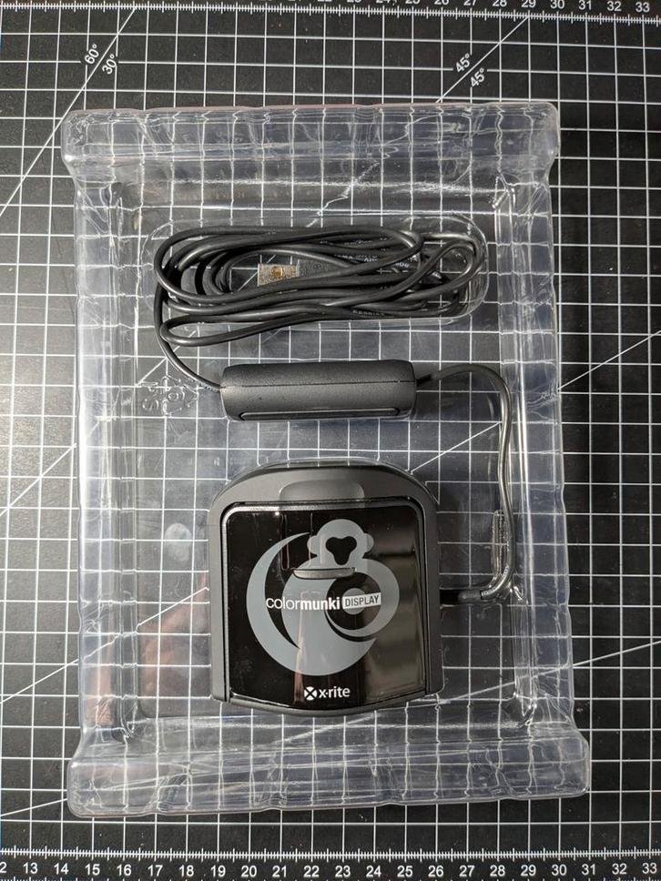X-Rite ColorMunki Display – Monitor Kalibratie (incl. doos), Computers en Software, Monitoren, Ophalen of Verzenden
