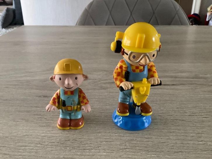 Bob de bouwer verschilllende characters (7-10 cm), Verzamelen, Poppetjes en Figuurtjes, Zo goed als nieuw, Ophalen of Verzenden