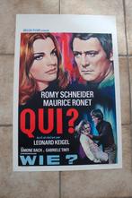 filmaffiche Romy Schneider Qui 1970 filmposter, Collections, Enlèvement ou Envoi, Rectangulaire vertical, A1 jusqu'à A3, Comme neuf