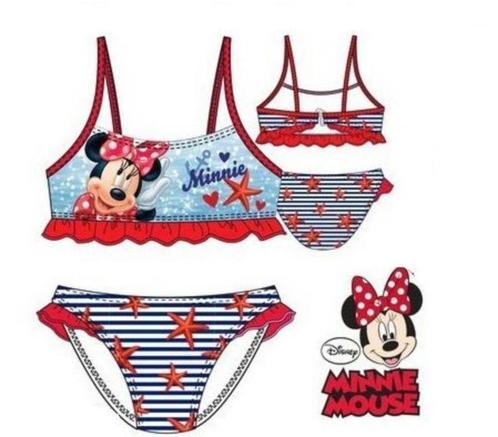 Minnie Mouse Bikini - Maat 116 - Disney, Enfants & Bébés, Maillots de bain pour enfants, Neuf, Ensemble de bikini, Taille 116