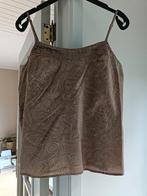 Bruine top met tekening La Redoute Création, Ophalen of Verzenden, Bruin