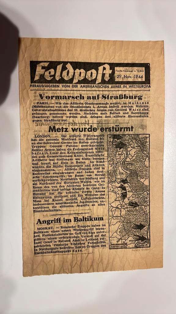 Flyers US ww2, Verzamelen, Militaria | Tweede Wereldoorlog, Ophalen of Verzenden
