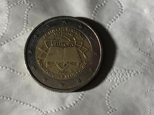 Herdenkingsmunt van 2 euro 2007 Eurozone Duitsland D., Postzegels en Munten, Munten | Europa | Euromunten, Losse munt, 2 euro