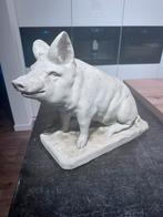 Ancien gros cochon en beton, Antiek en Kunst, Ophalen