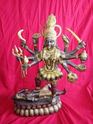 Bronzen beeld - Godin Kali