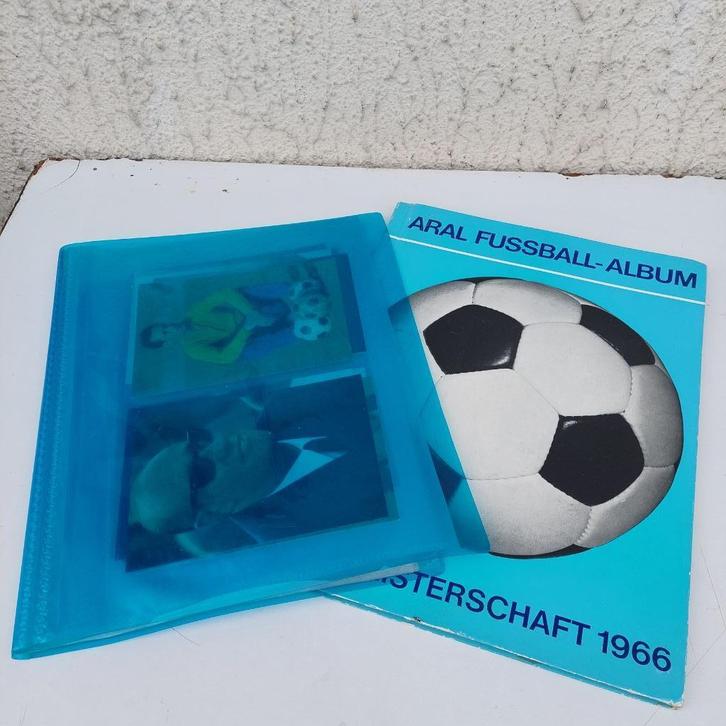 ALBUM ARAL FUSSBALL 1966 + SET 37 KAARTEN PELE BECKENBAUER, Verzamelen, Sportartikelen en Voetbal, Gebruikt, Spelerskaart, Ophalen of Verzenden