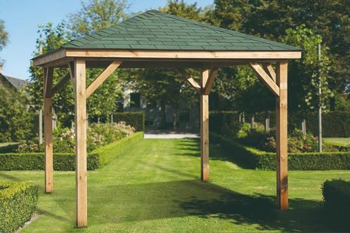 houten paviljoen 350 x 350, Tuin en Terras, Overkappingen, Nieuw, Tuinpaviljoen, Ophalen