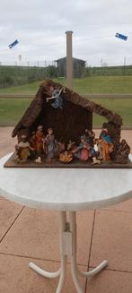 CRÈCHE NAPOLITAINE VINTAGE 1950, Enlèvement, Comme neuf