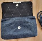 Mini-tas donkerblauw - Pieces, Handtassen en Accessoires, Tassen | Damestassen, Blauw, Ophalen of Verzenden, Zo goed als nieuw