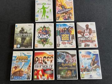 Wii games & microfoon beschikbaar voor biedingen