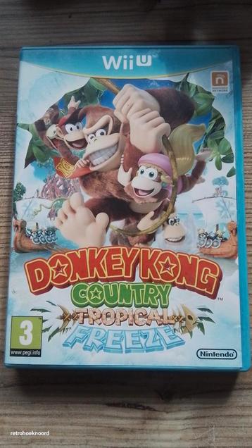 Donkey Kong Country Tropical Freeze - Nintendo Wii U  beschikbaar voor biedingen