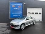 Peugeot 206 (cabrio), Auto's, Zwart, Cabriolet, Leder, Bedrijf