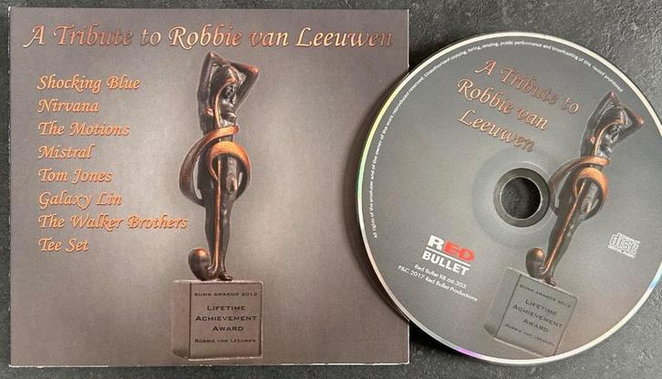 A tribute to ROBBIE VAN LEEUWEN - Shocking Blue, Nirvana++CD, Cd's en Dvd's, Cd's | Rock, Zo goed als nieuw, Poprock, Verzenden