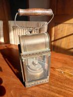 Koperen spoorweglamp, Antiek en Kunst, Ophalen