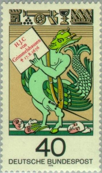 Y&T 751 – Michel 902 – 1976 - H.C. von Grimmelshausen XXX beschikbaar voor biedingen