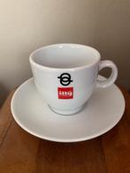Vintage Illy lungo kop en schotel, Huis en Inrichting, Ophalen of Verzenden, Zo goed als nieuw