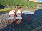 GRATIS: 4 stoelen en ronde tafel, Huis en Inrichting, Ophalen