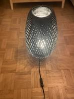 IKEA lamp van zwart rotan, Huis en Inrichting, Ophalen, Gebruikt