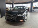 Audi A1 TFSi Sport S-Tronic, Auto's, Zwart, 95 pk, Leder en Stof, Zwart