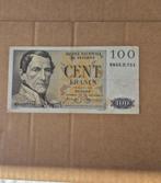 100 Frank Belgie 1958, Ophalen of Verzenden, Los biljet