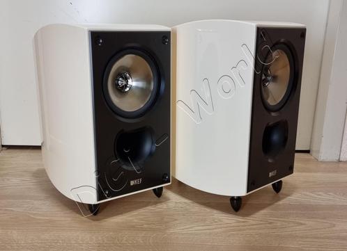 KEF XQ10 speakers hoogglans wit, Audio, Tv en Foto, Luidsprekerboxen, Zo goed als nieuw, Front, Rear of Stereo speakers, 60 tot 120 watt