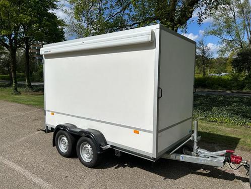 Gesloten aanhangwagen Weijer WG 2000 motorsport, Auto diversen, Aanhangers en Bagagewagens, Zo goed als nieuw, Ophalen