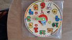 Horloge puzzle, 10 tot 50 stukjes, Van hout, Gebruikt, 2 tot 4 jaar