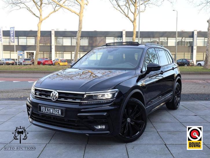 Volkswagen Tiguan 2.0 TSI 4Motion R-Line 2x Panodak | 360 |, Auto's, Volkswagen, Bedrijf, Tiguan, 4x4, ABS, Adaptieve lichten