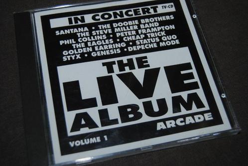 IN CONCERT - THE LIVE ALBUM - VOLUME 1 - CD / ARCADE 1991, Cd's en Dvd's, Cd's | Rock, Gebruikt, Poprock, Ophalen of Verzenden