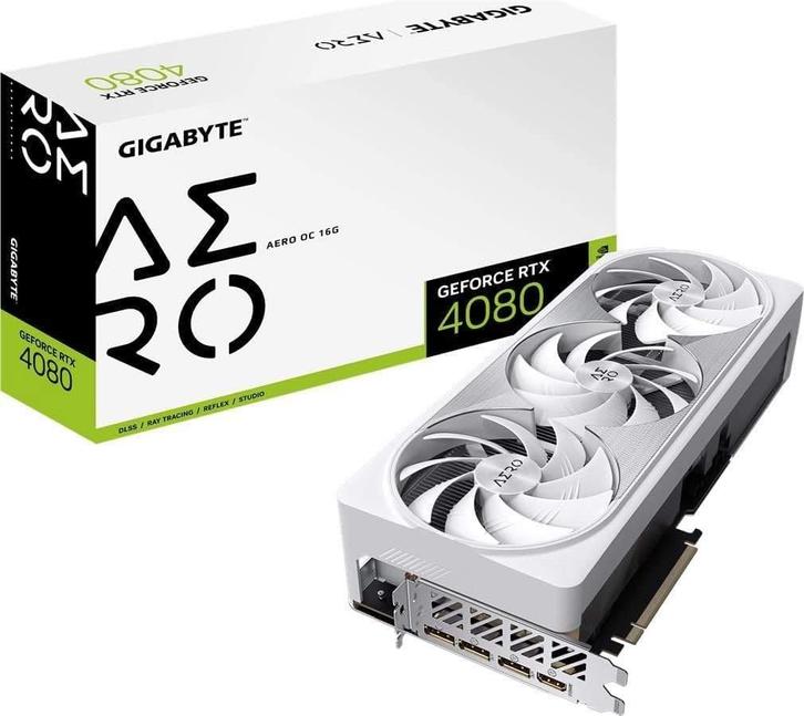 GeForce RTX 4080 16GB AERO OC, Informatique & Logiciels, Cartes vidéo, Comme neuf, Nvidia, PCI-Express 4.0, Autres types, HDMI
