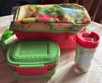 Nieuwe koelbox met drinkbeker,2 bakjes,vork en lepel., Ophalen of Verzenden, Nieuw, Koeltas