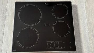 Whirlpool vitrokeramische kookplaat beschikbaar voor biedingen