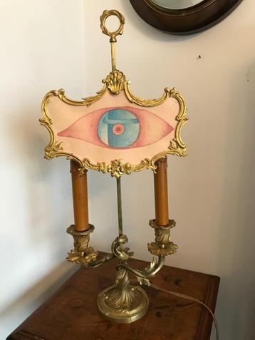 lampe vintage à poser beschikbaar voor biedingen