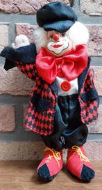 Clown - Keramieken hoofd - Gilde handwerk - € 5, Verzamelen, Beelden en Beeldjes, Ophalen of Verzenden, Zo goed als nieuw, Overige typen