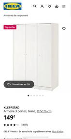 Armoire ikea, 25 à 50 cm, Avec espace de penderie, Comme neuf, 100 à 150 cm