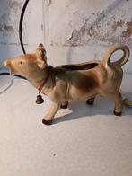 Porceleinen melkkan koe met bel, Ophalen of Verzenden