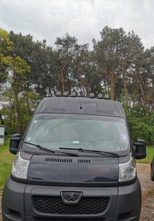 Buscamper Peugeot Boxer, Caravans en Kamperen, Mobilhomes, Particulier, Diesel, Standkachel, Boiler, Ophalen