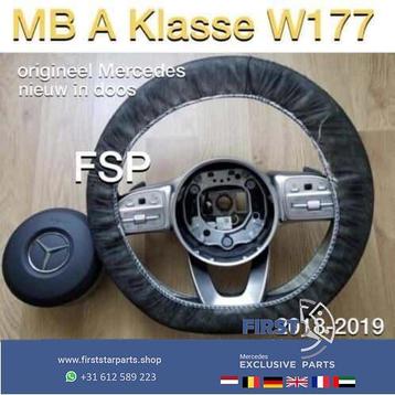 W177 origineel Mercedes stuur + airbag F1 nieuwe MB A Klasse beschikbaar voor biedingen