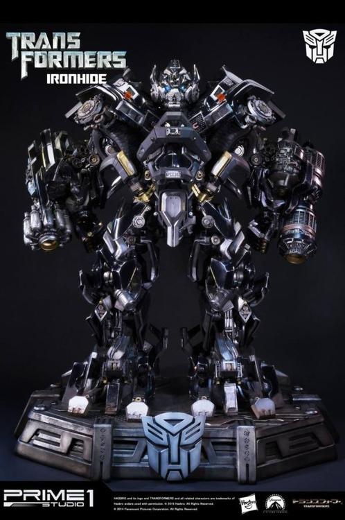 Prime 1 studio transformers ironhide regular statue, Verzamelen, Transformers, Zo goed als nieuw, Overige generaties, Autobots
