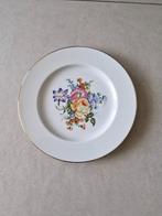 sierbord met bloemen - Limoges, Ophalen of Verzenden, Zo goed als nieuw
