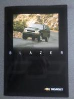 1999 Chevrolet Blazer Brochure, Verzenden, Chevrolet