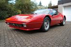 Ferrari 512bbi V12 34600km topstaat! 1e lak Rosso Corsa, Auto's, Ferrari, Zwart, 12 cilinders, Leder, Handgeschakeld