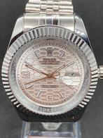 ROL Landdweller quartz silver dial, Handtassen en Accessoires, Horloges | Antiek, Overige merken, Staal, Met bandje, Verzenden