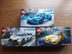 Set van 3 Lego Speed Champions Sealed 76900 + 76901 +76902, Ophalen of Verzenden, Nieuw, Complete set, Lego
